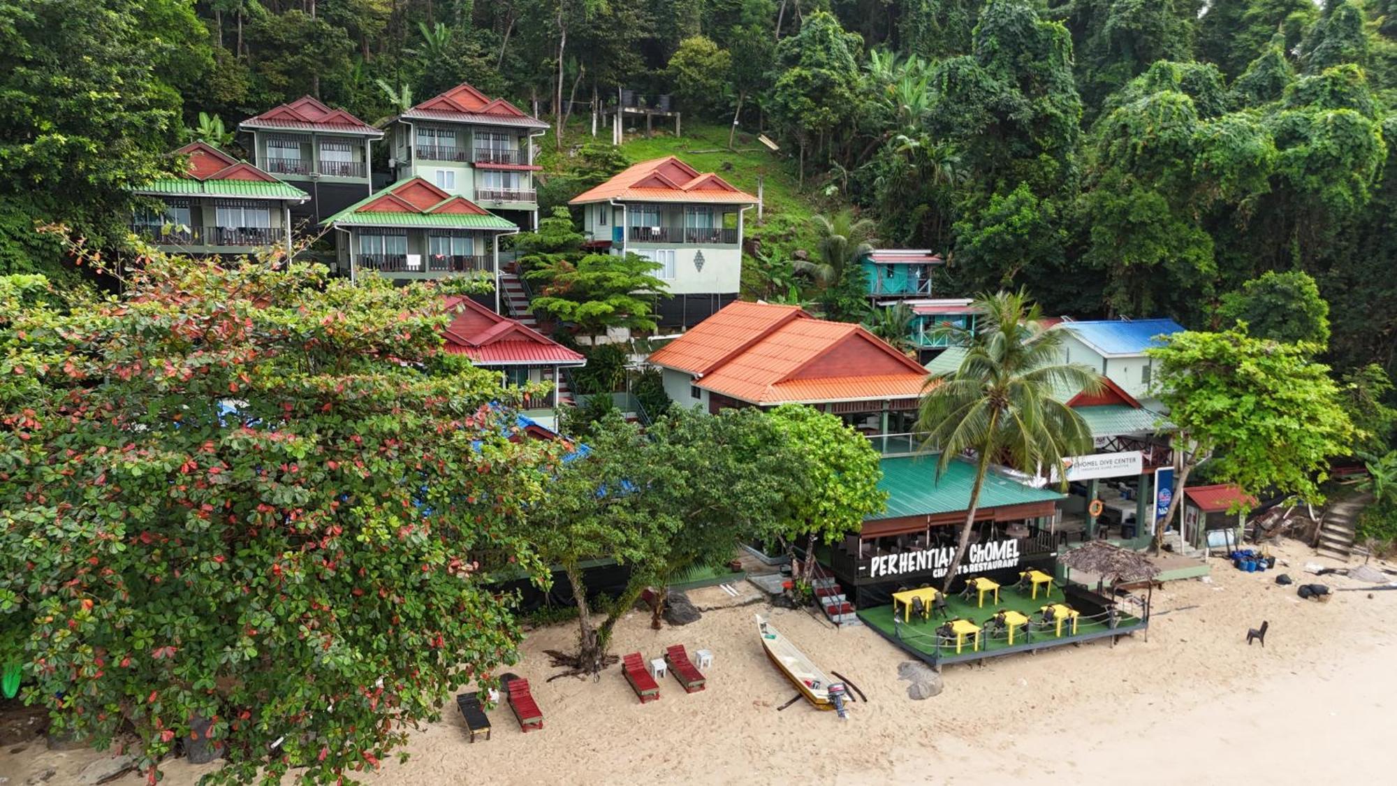 Perhentian Chomel Chalet Ngoại thất bức ảnh